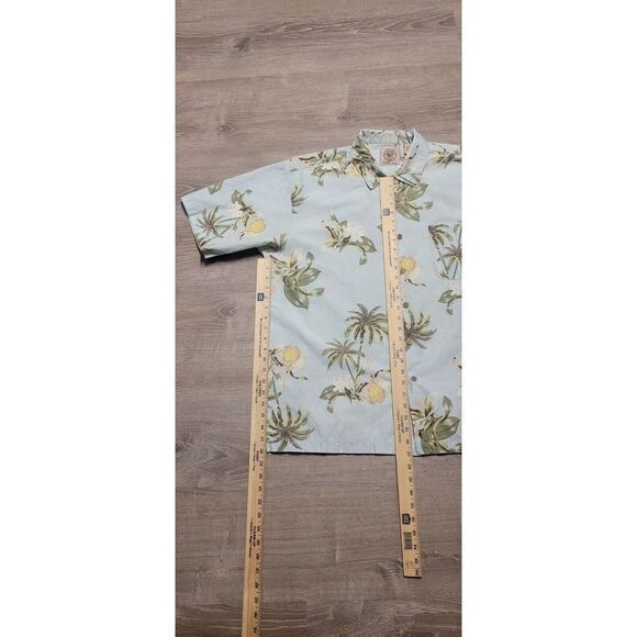The Original Panama Jack Men's Blue Floral Short Sleeve Button Up Size XL - Picture 4 of 13